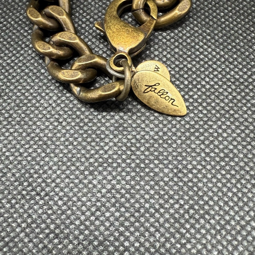 Fenton Gold and Silver Spike Necklace - Picture 4 of 5
